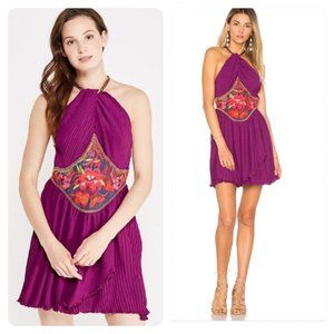 NWT! Free People Marcella Embroidered Mini Dress